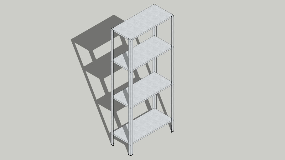 IKEA Shelf unit 層架組 3D Warehouse