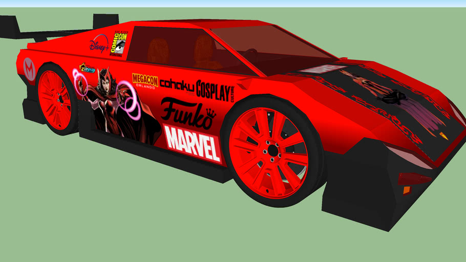 Marvel Scarlet Witch Car 3D Warehouse