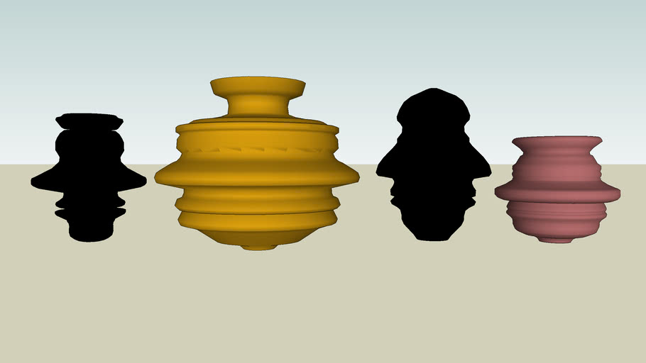 Vases Of Faces 3d Warehouse