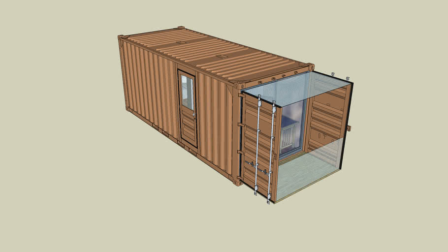 20FT_Container_Living_Unit | 3D Warehouse