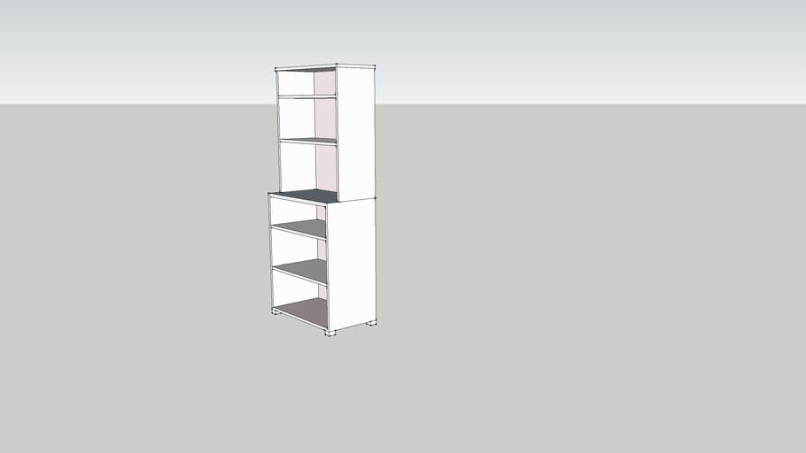 Ikea Shelf 3D Warehouse