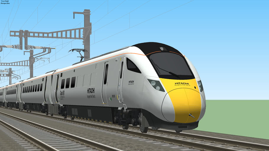 Hitachi Class 800 Test Livery | 3D Warehouse