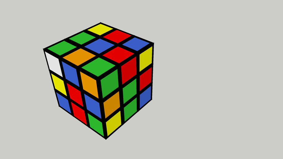 Muddled Rubik's Cube