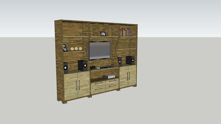 Mueble Centro de Entretenimiento | 3D Warehouse