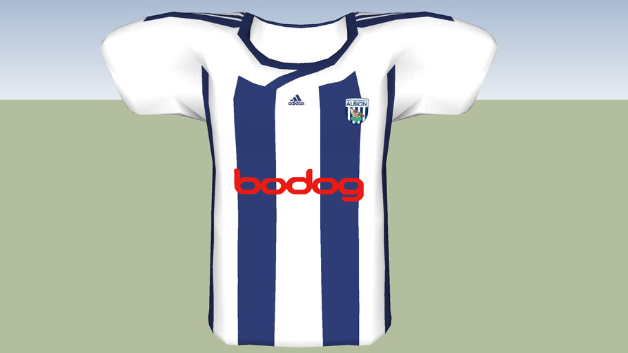 West Brom Shirt 2011 2012 3d Warehouse