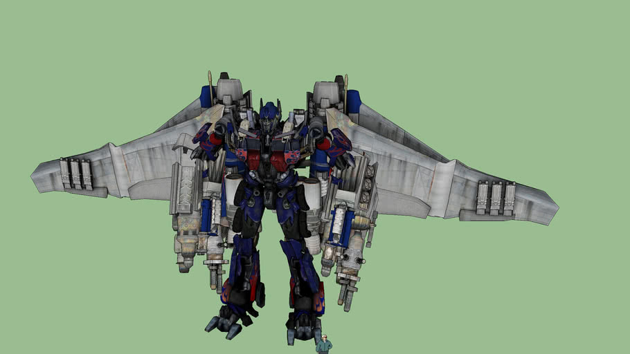 transformers optimus prime jetpack