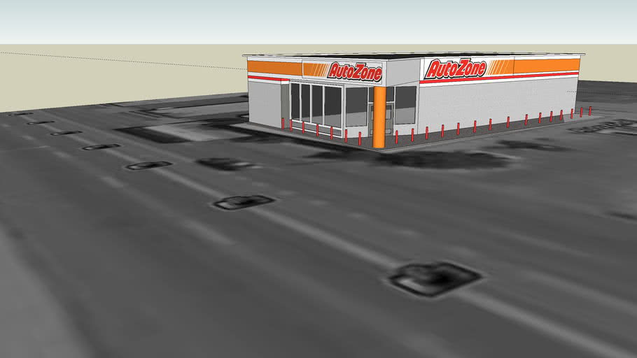 Autozone 3D Warehouse