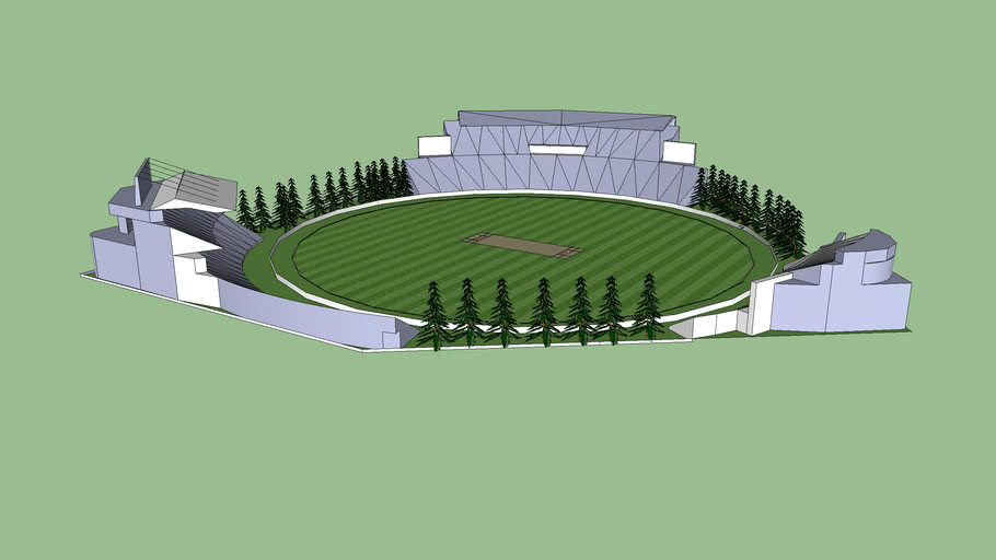 Cricket Stadium 3D Warehouse