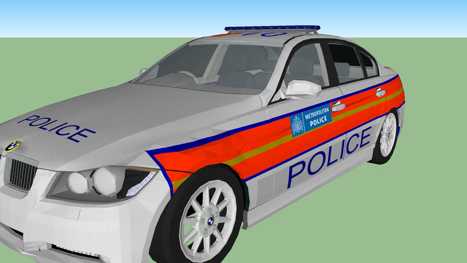 Metropolitan Police Area Car, BMW | 3D Warehouse