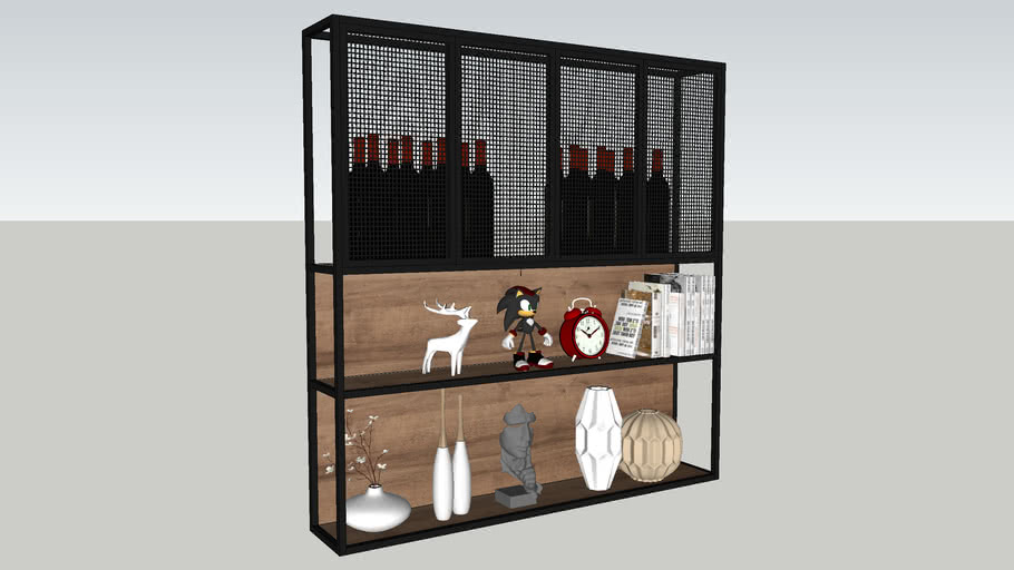 Wall Rack 01 | 3D Warehouse