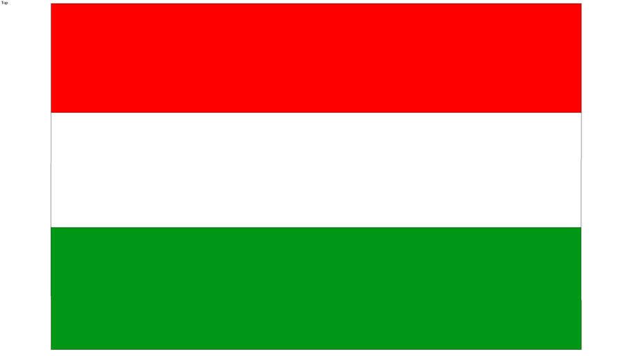 Hungary Flag 3d Warehouse