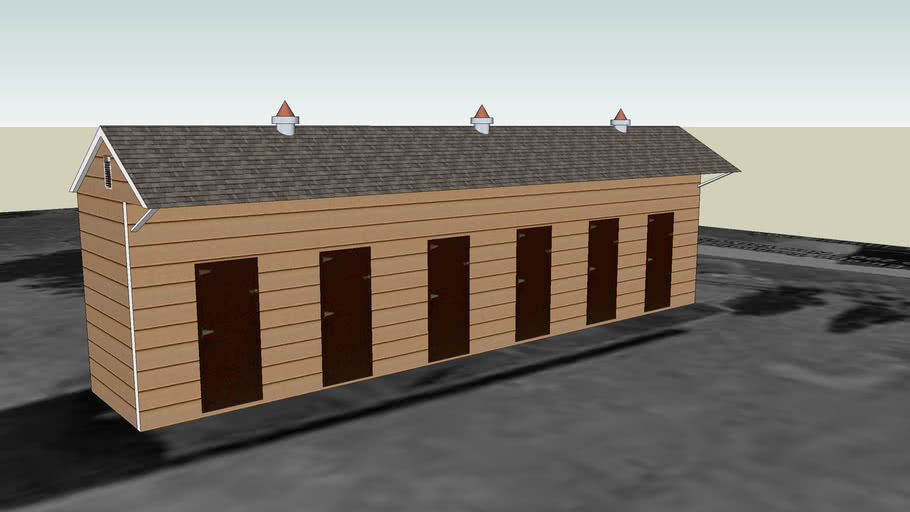 Horse Barn 3d Warehouse