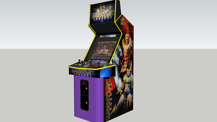 Gauntlet Legends Arcade Game Rev 1 3d Warehouse