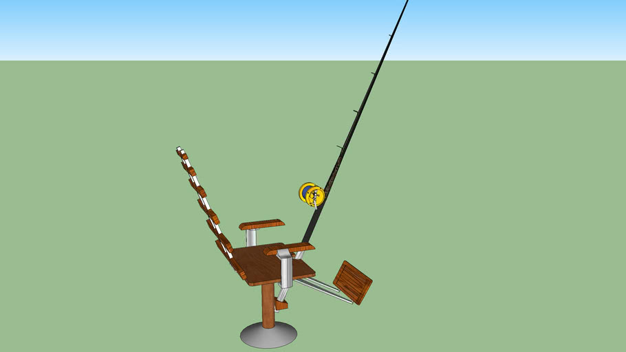 crane fishing chair