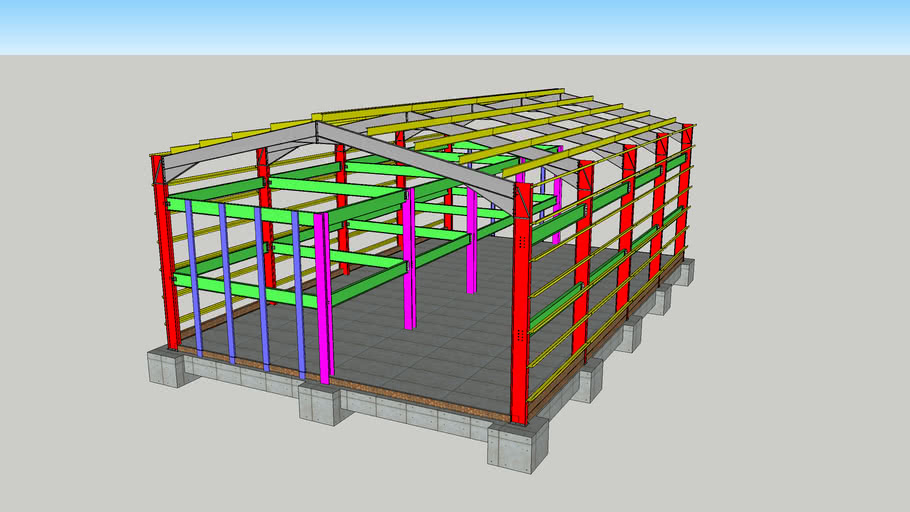 Download Portal Frame 10 3d Warehouse