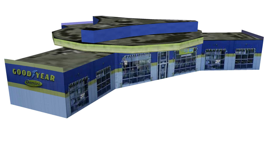 Goodyear Auto Service Center 3D Warehouse