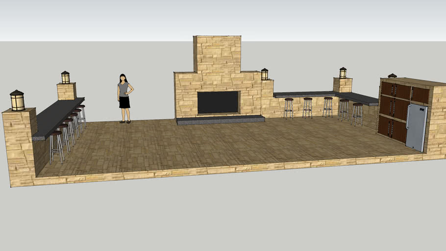 Outdoor Patio 3d Warehouse