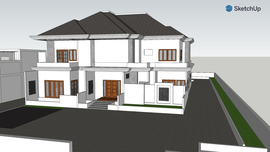 Bali concept house and cottage | 3D Warehouse