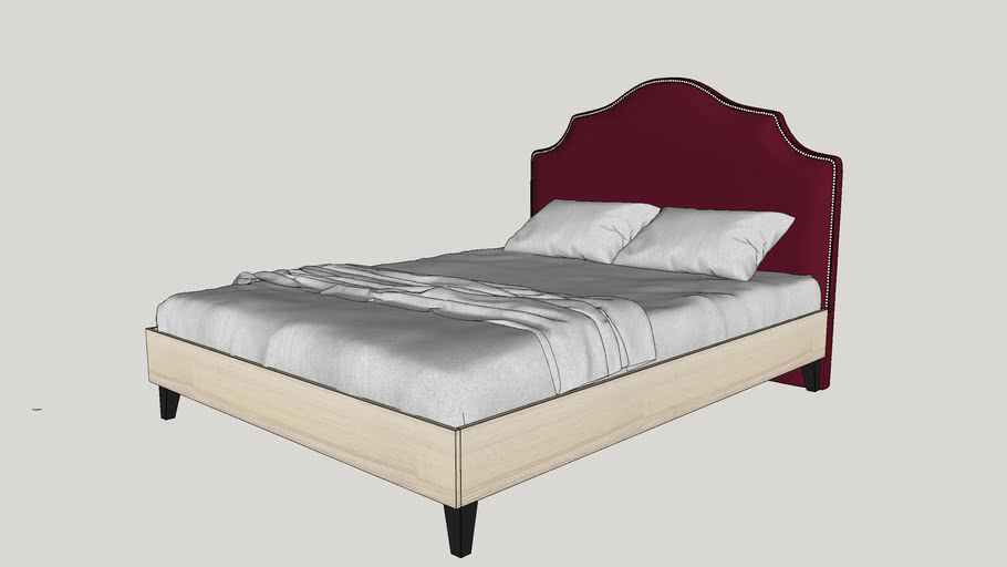 Queen_Victoria_Bed 3D Warehouse