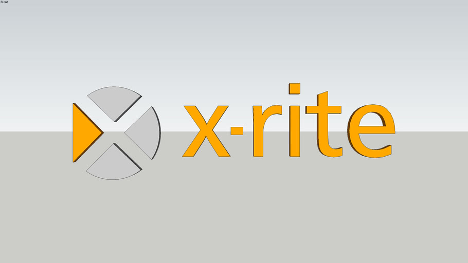 Logo XRite 3D Warehouse