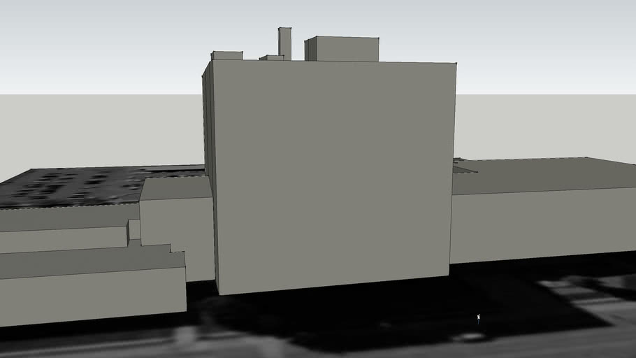 Federal Building/Post Office/Courthouse Richland, Washington 3D