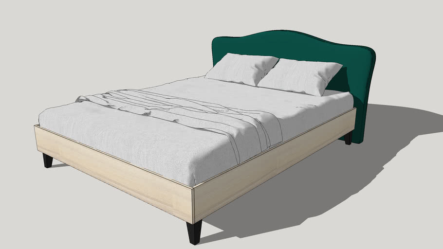 Queen_Elizabeth_Bed 3D Warehouse