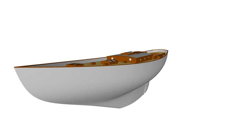 Boat hull Sail boat hull 3D Warehouse