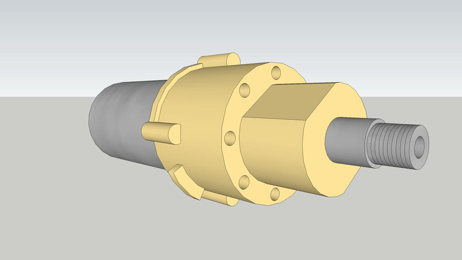 HRS550S 18v Cordless Drill Motor w/Gearbox 3D Warehouse