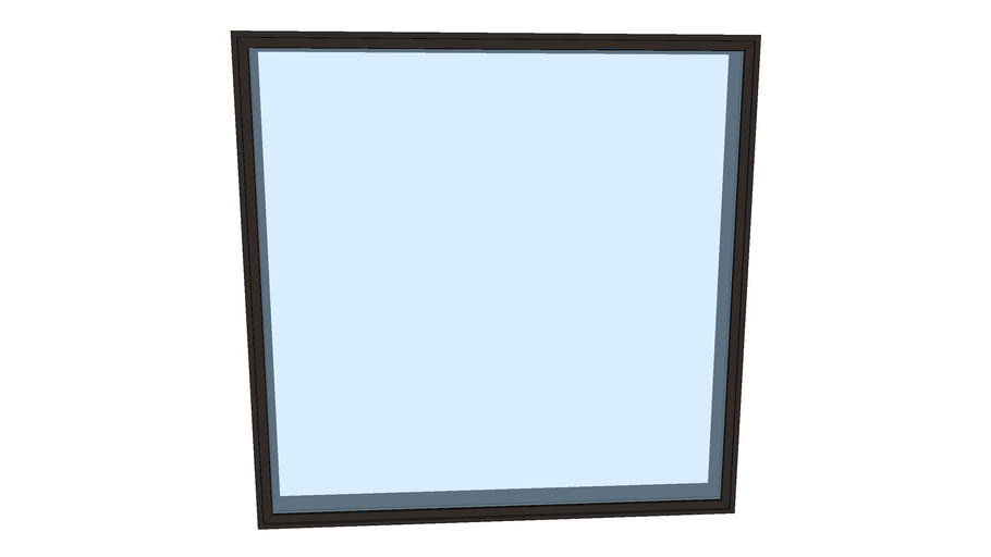 Single Plane Window 2200x2170 mm 3D Warehouse