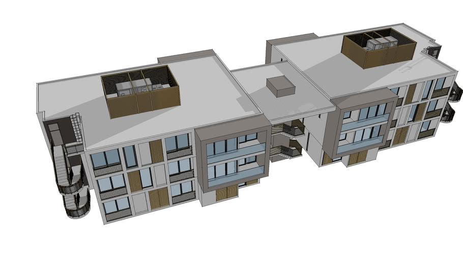 Apartment 1&2Bedroom | 3D Warehouse