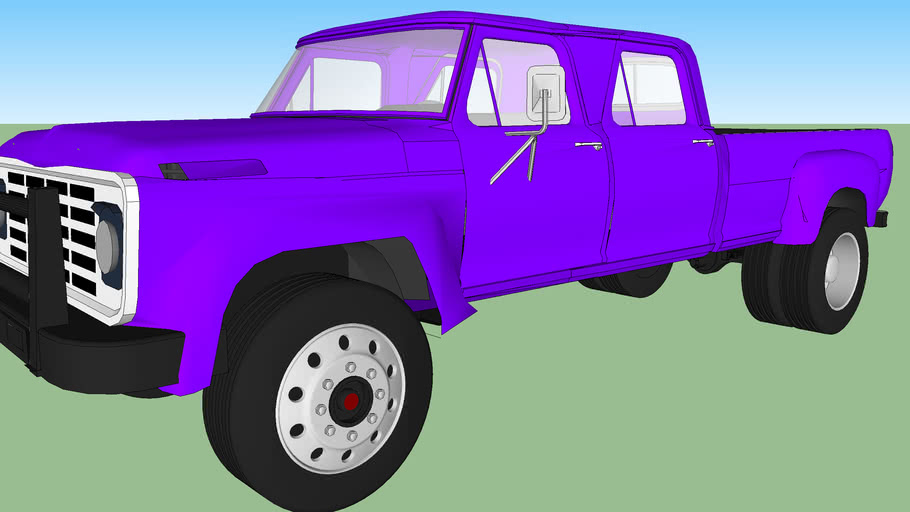 1970 Ford F600 Crew Cab 3d Warehouse