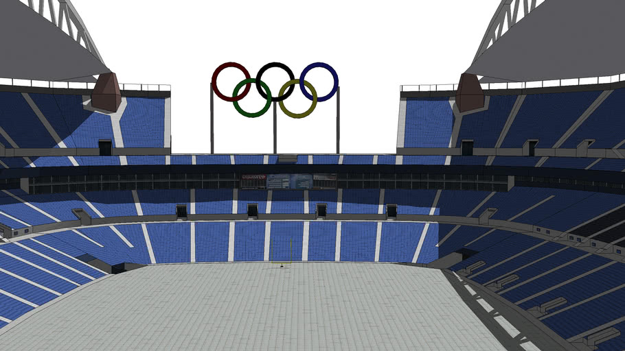 Seattle Olympic Stadium (Seattle 2024) 3D Warehouse