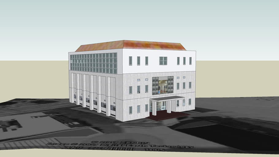 福岡工業大学 附属城東高等学校 体育館 3d Warehouse