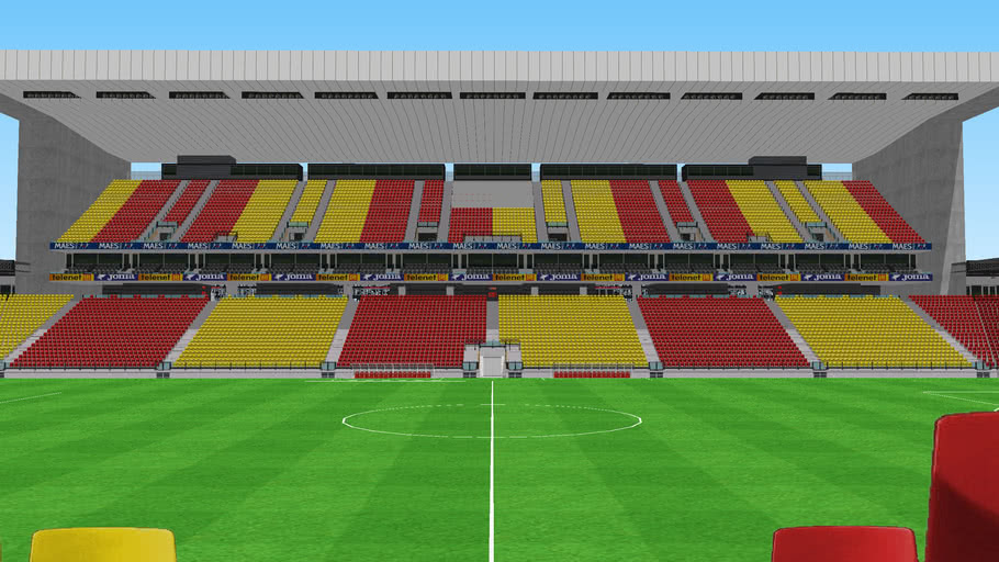 New Kv Mechelen Stadium Argos Stadion 3d Warehouse