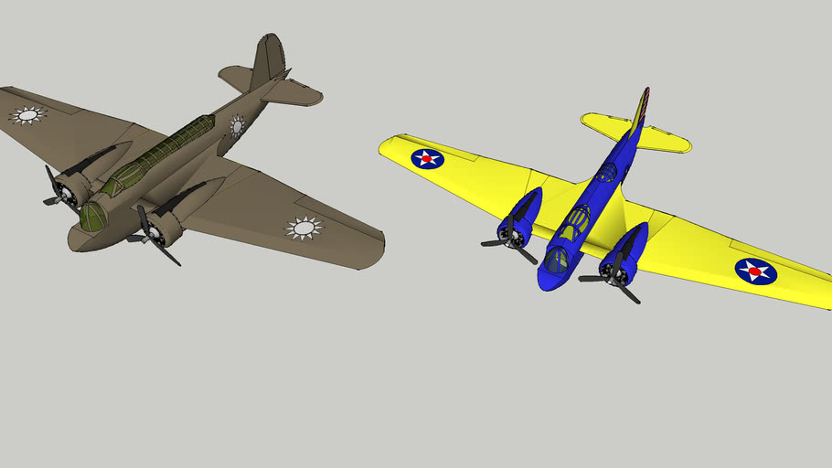 Martin B-10 (Revised) | 3D Warehouse