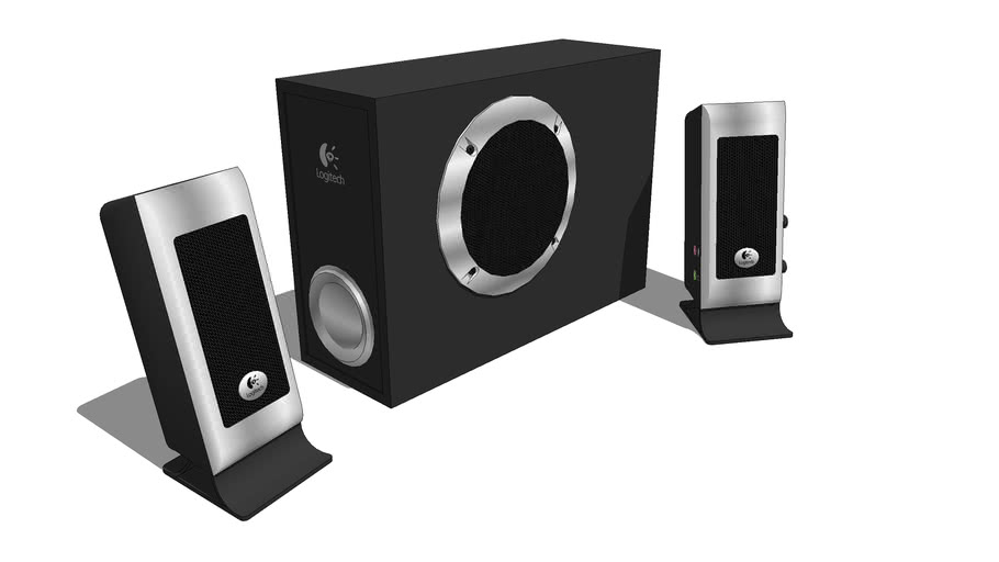 Logitech Speaker Set 3D Warehouse