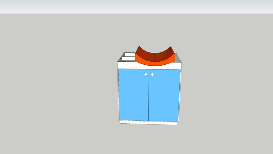 Baby changing table 3D Warehouse