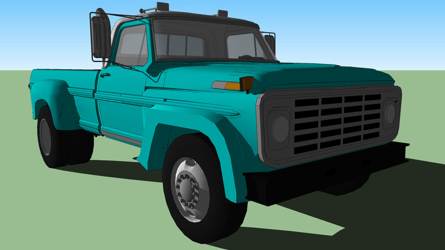 1972 Ford F600 Pickup 3d Warehouse