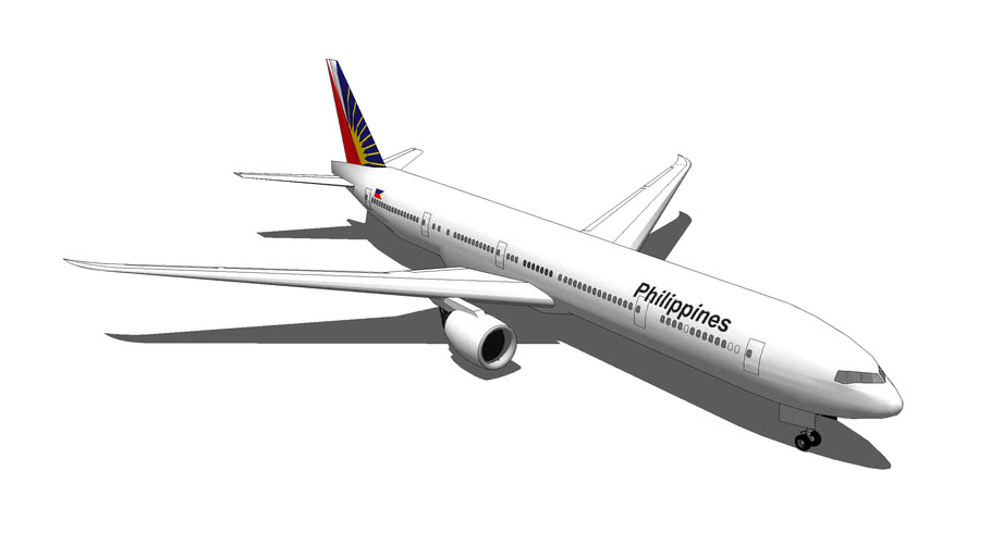 Philippine Airlines Boeing 777-300 ER | 3D Warehouse