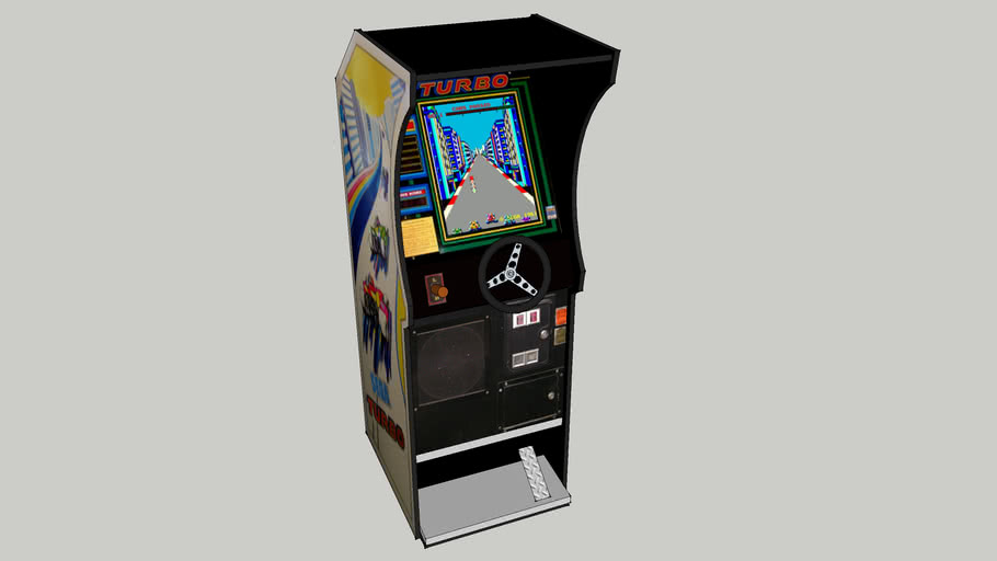 Turbo Arcade Cabinet