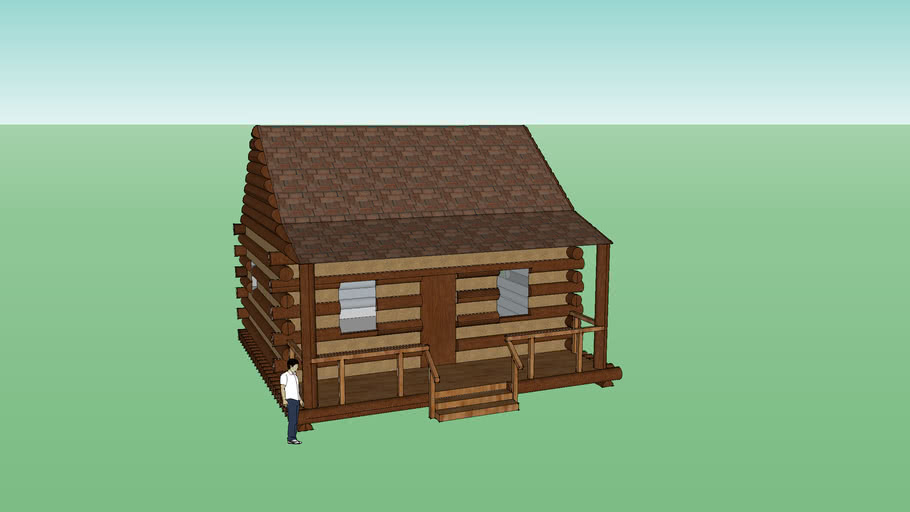 Log Cabin | 3D Warehouse