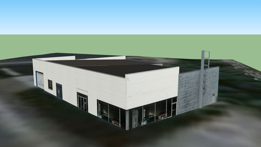 The old Herb Jones Nissan dealership. 3D Warehouse
