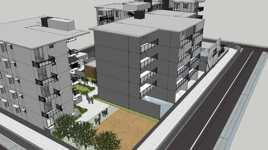 housing project 3D Warehouse