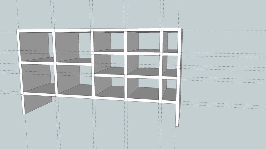 Multi Sized Shoe Rack 3d Warehouse