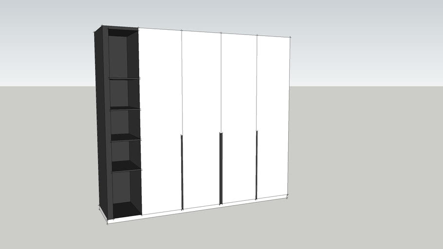 Closet & shelves | 3D Warehouse