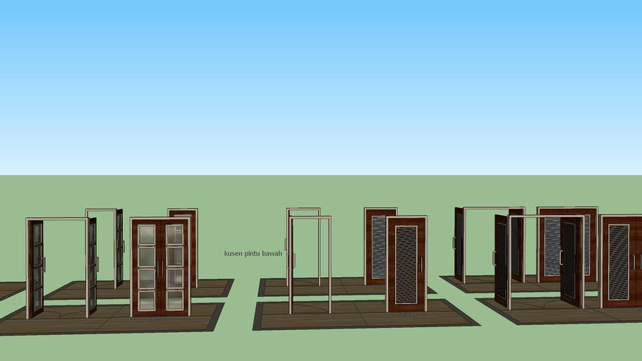 Pintu 3d Warehouse