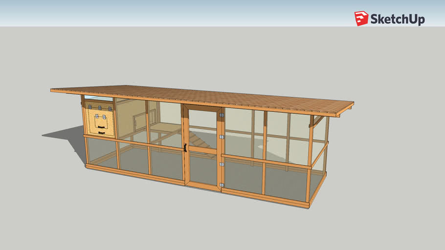 Chicken Coop | 3D Warehouse