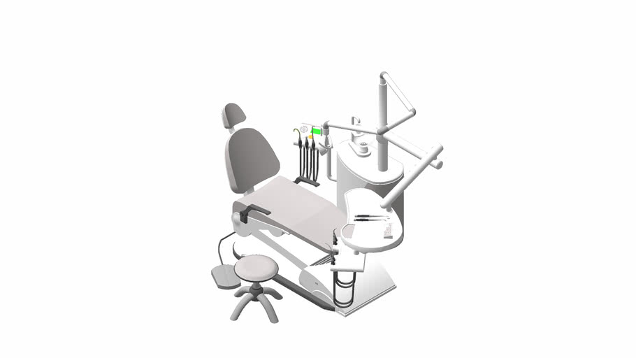 Cadeira e equipamentos odontológicos