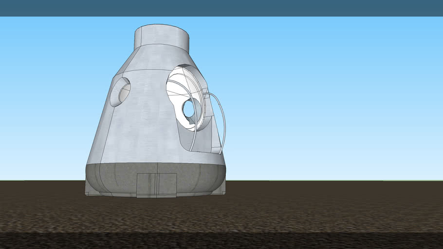 Redbull Stratos Capsule 3d Warehouse