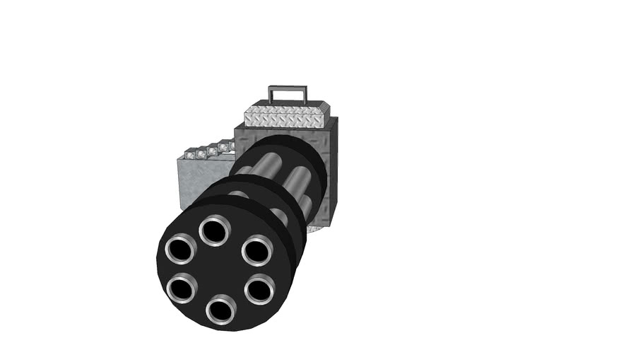 First Minigun 3D Warehouse